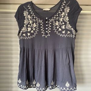 Super cute bohemian blouse!